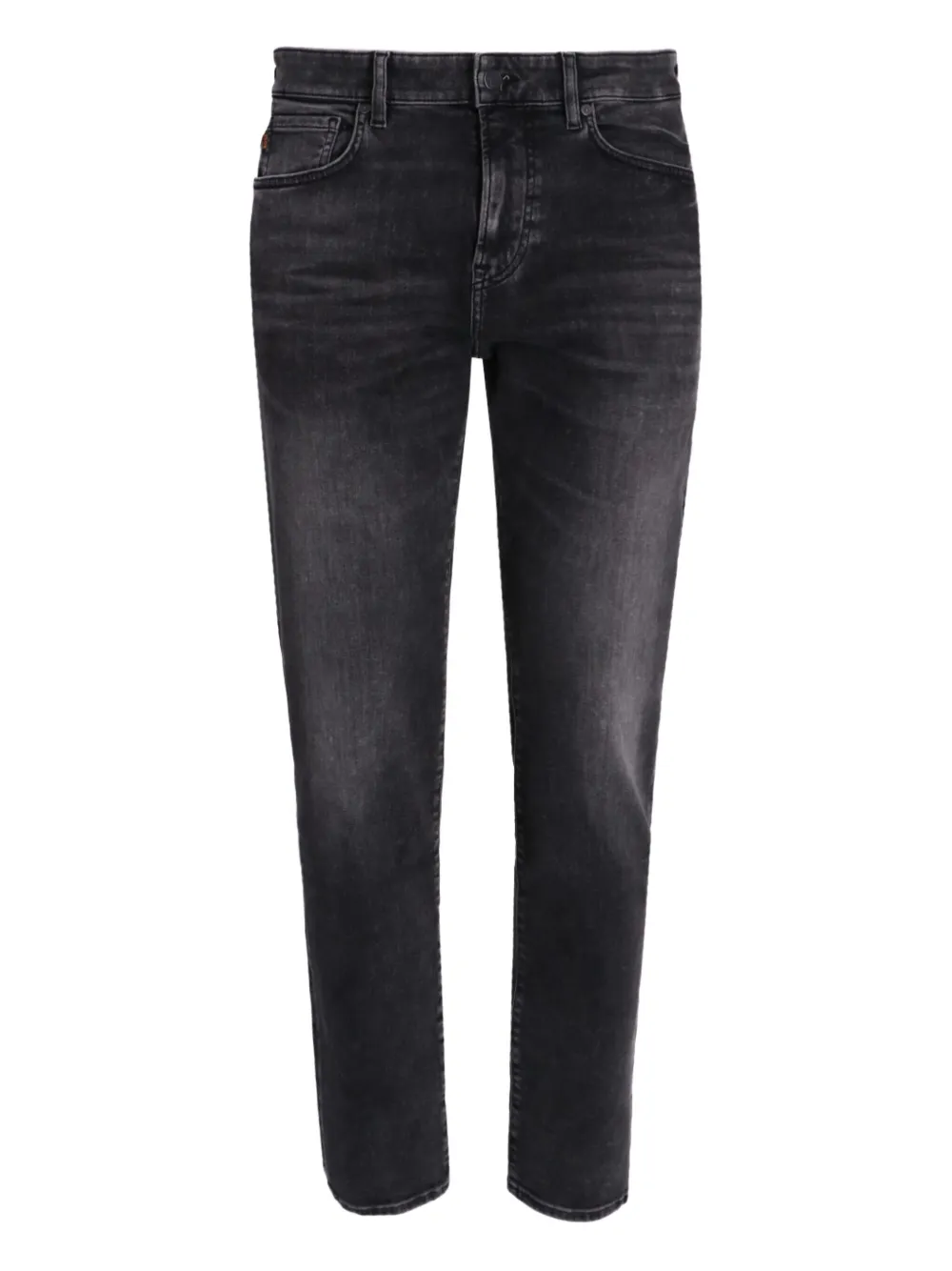 BOSS Slim-fit jeans Zwart