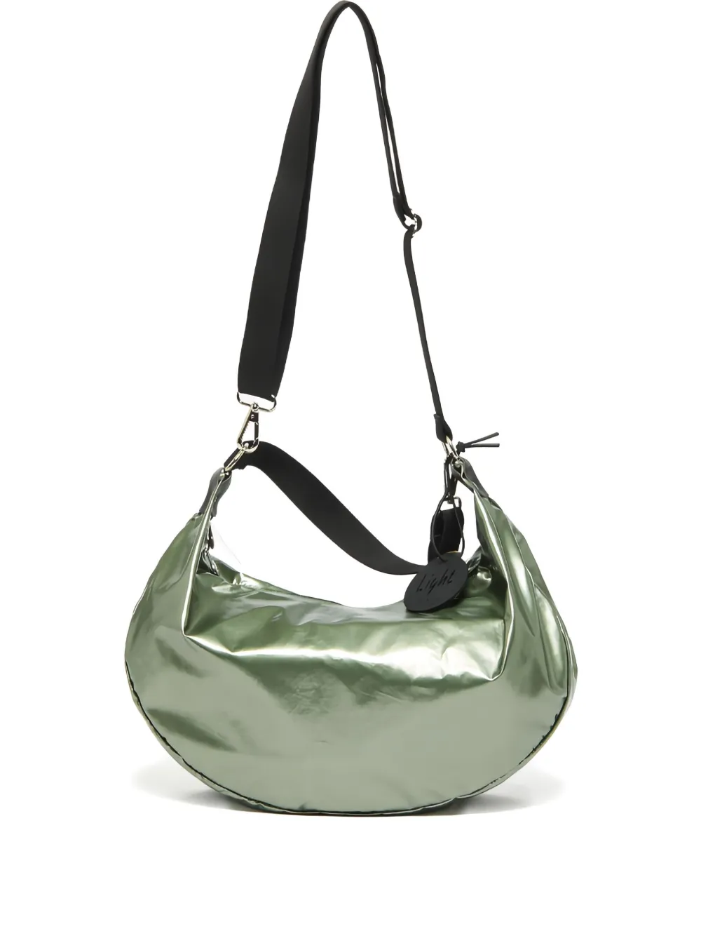 Jack Gomme metallic crescent shoulder bag | Green | Image 1