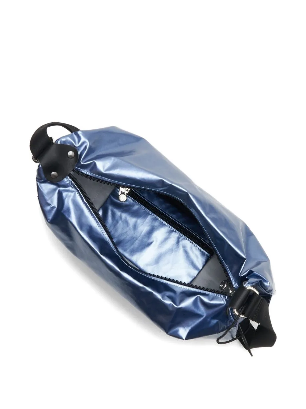 Jack Gomme Schoudertas met rits Blauw