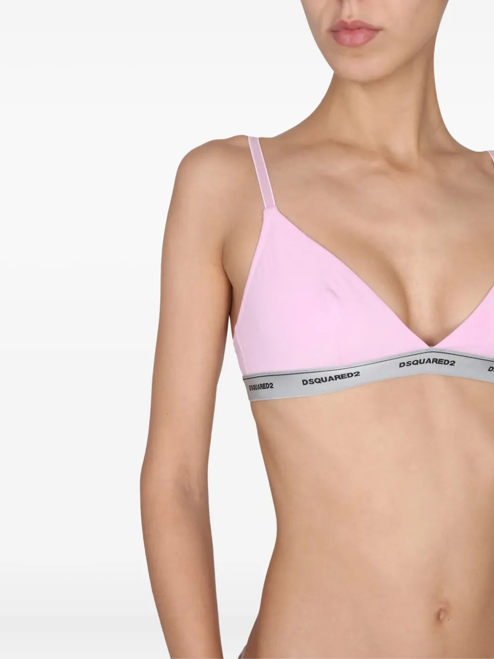 DSQUARED2 Bh met logoband Roze