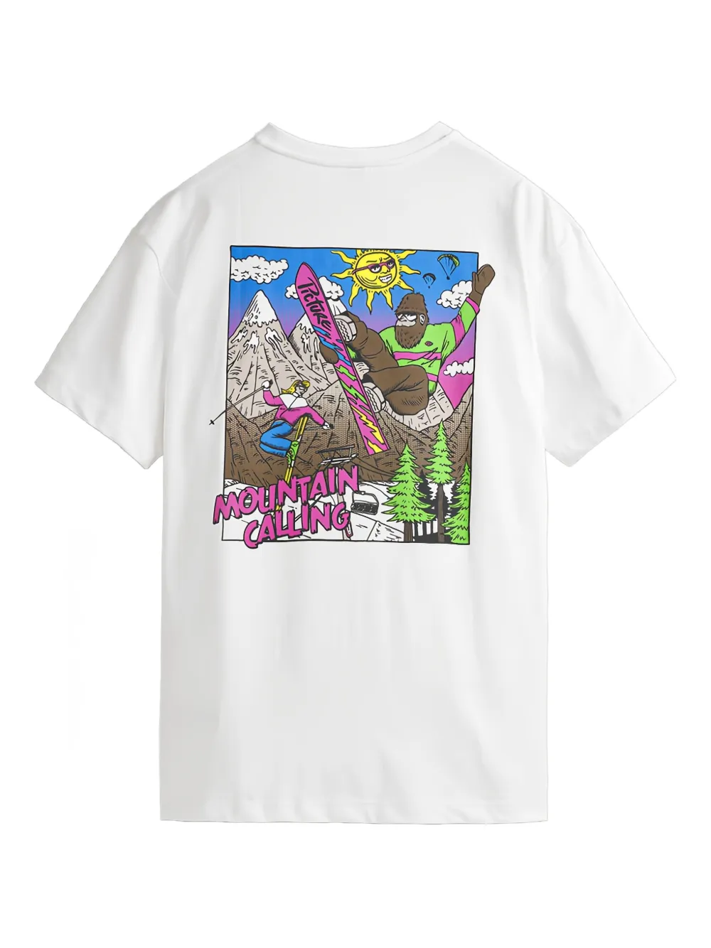 PICTURE mountain-scene graphic T-shirt | T-Shirts | Image 2