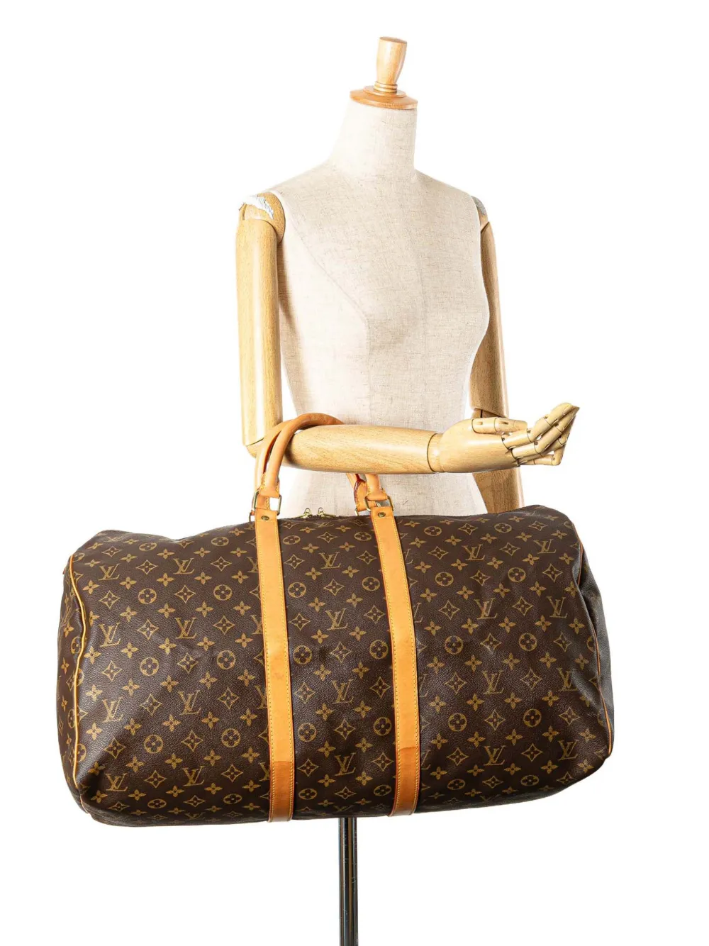 Louis Vuitton Pre-Owned 2000 Monogram Keepall 55 travel bag | Pre-owned | Image 2