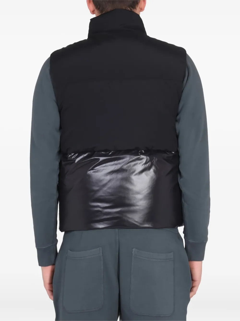 Duvetica Gilet met drukknoop Zwart