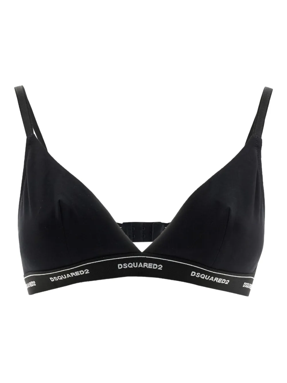 DSQUARED2 logo-band bra | Black | Image 1