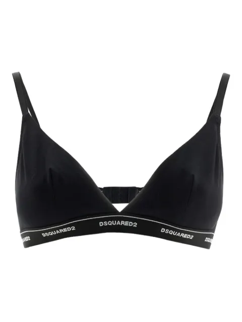 DSQUARED2 logo-band bra