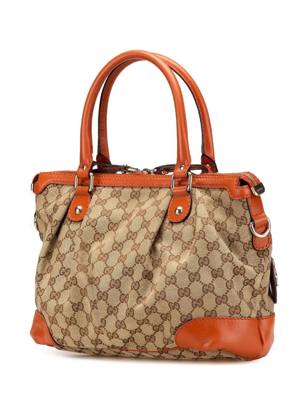 Pre-owned Gucci 2000-2015 Gg Canvas Sukey Satchel