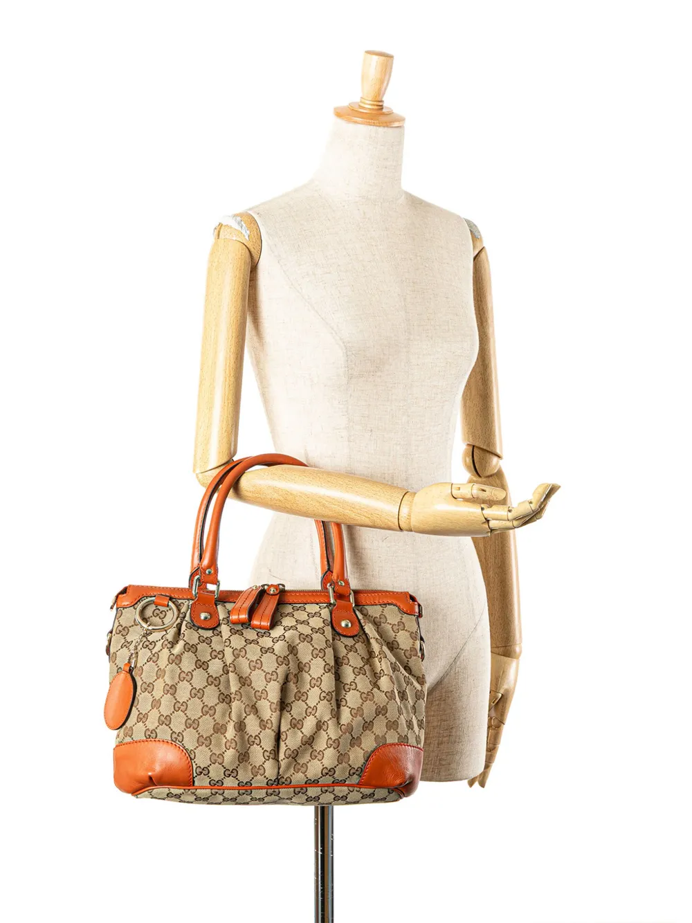 Pre-owned Gucci 2000-2015 Gg Canvas Sukey Satchel