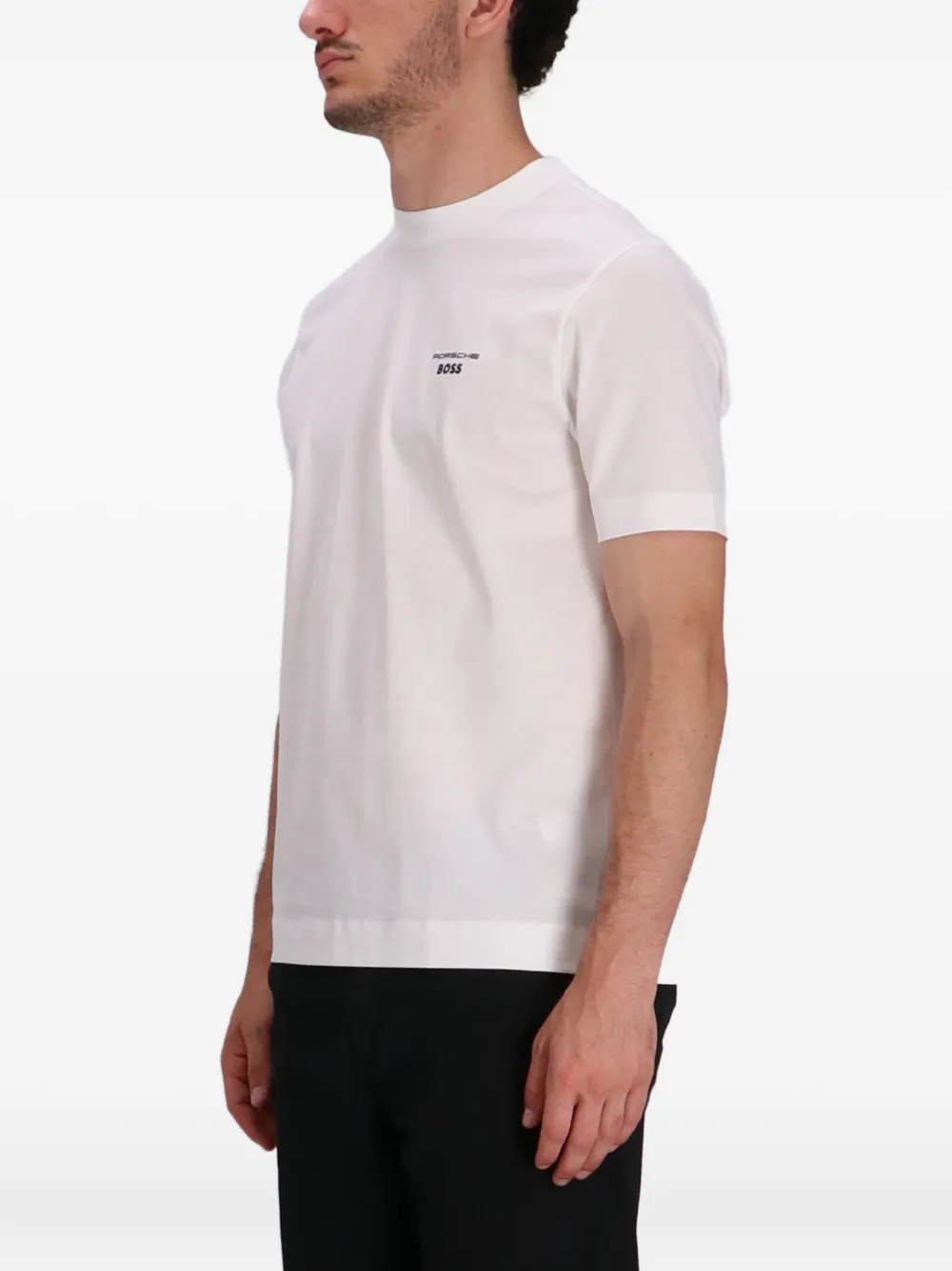 BOSS x Porsche katoenen T-shirt Wit