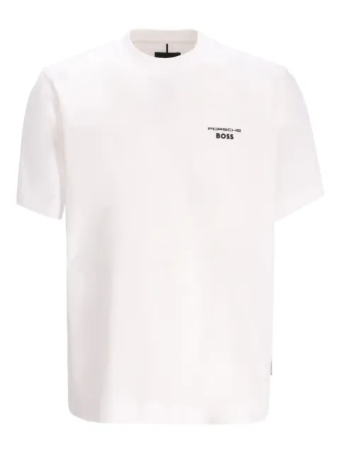 BOSS x Porsche マーセライズコットン Tシャツ