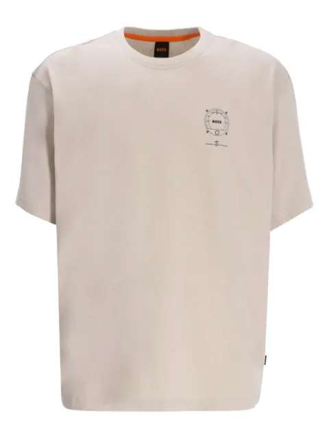 BOSS Voyage logo-print cotton T-shirt