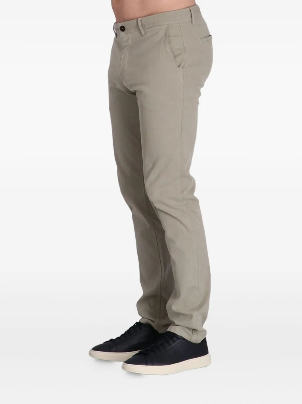 BOSS Katoenen chino Beige