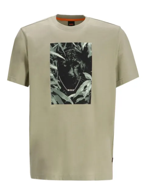 BOSS playera con pantera estampada