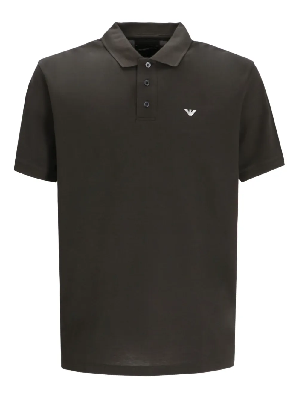 Emporio Armani eagle-logo polo shirt | Green | Image 1