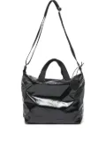 Jack Gomme shiny top-handle tote bag - Black