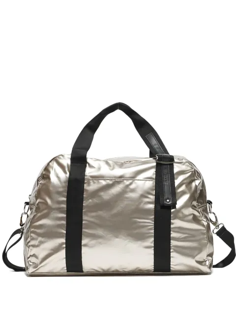Jack Gomme Walli metallic-finish top-handle holdall