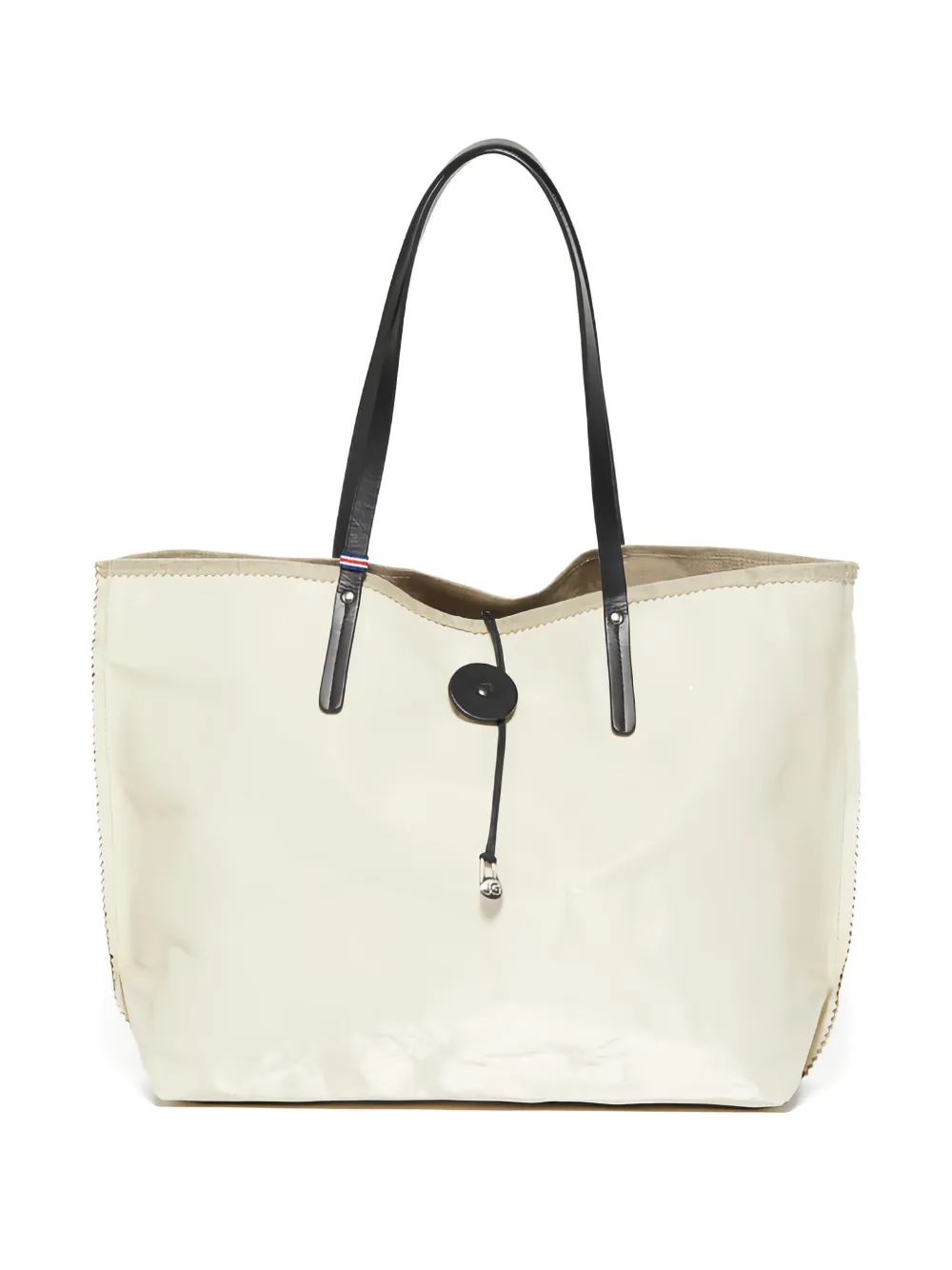 Jack Gomme linen tote bag | White | Image 1