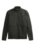 PICTURE panelled zip-up sweater - Black