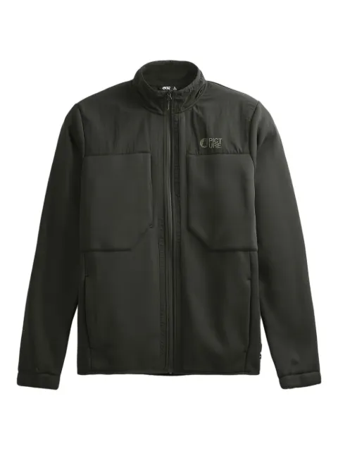 PICTURE panelled zip-up sweater