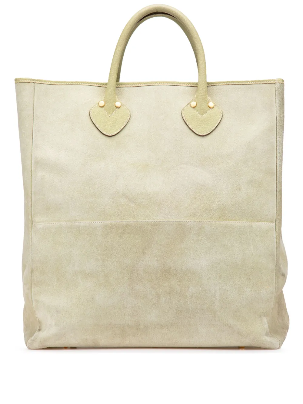 Gucci Pre-Owned sac cabas Shopper en daim 20e siècle | vert | Image 1