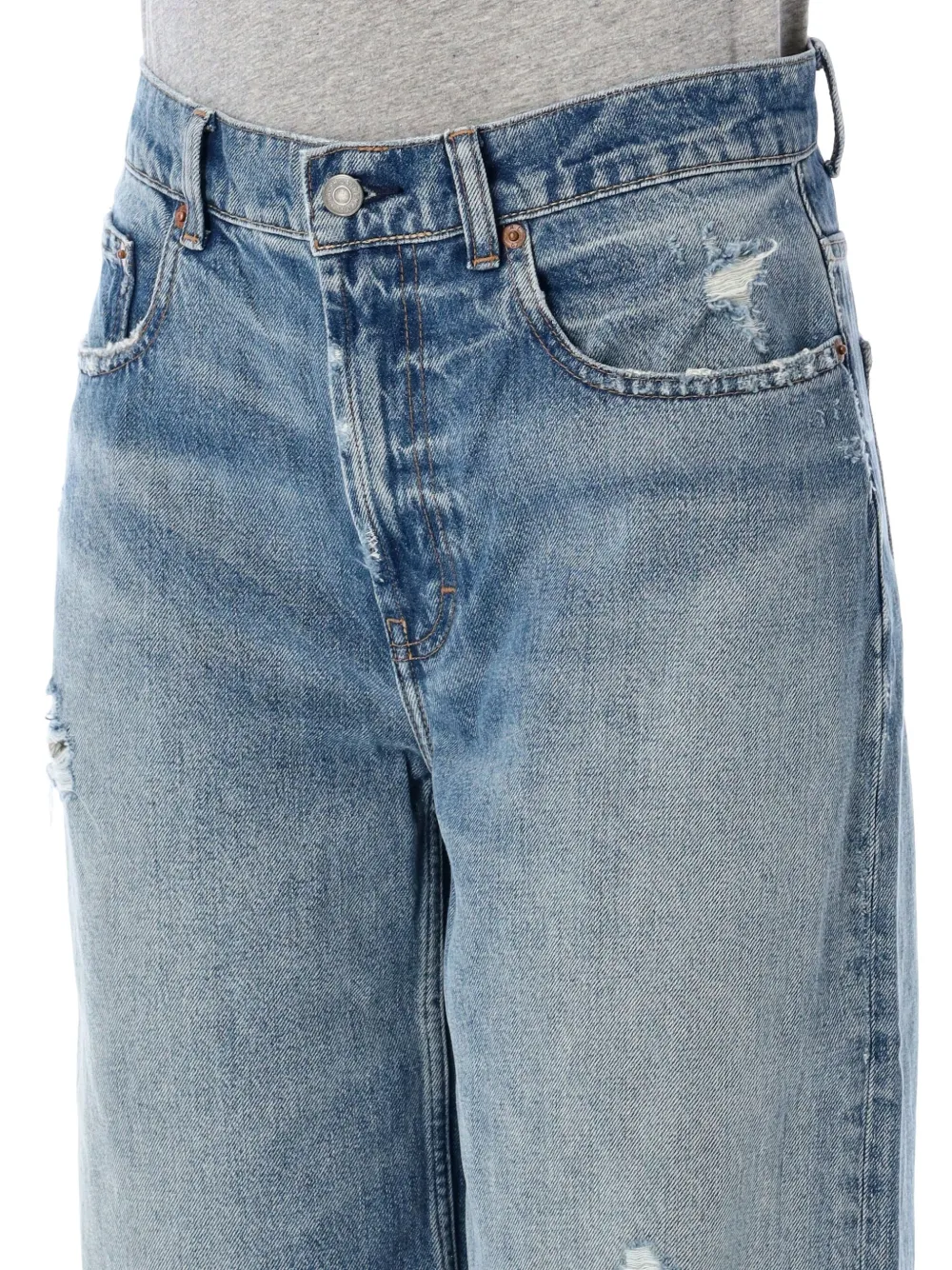 Polo Ralph Lauren Gerafelde jeans Blauw