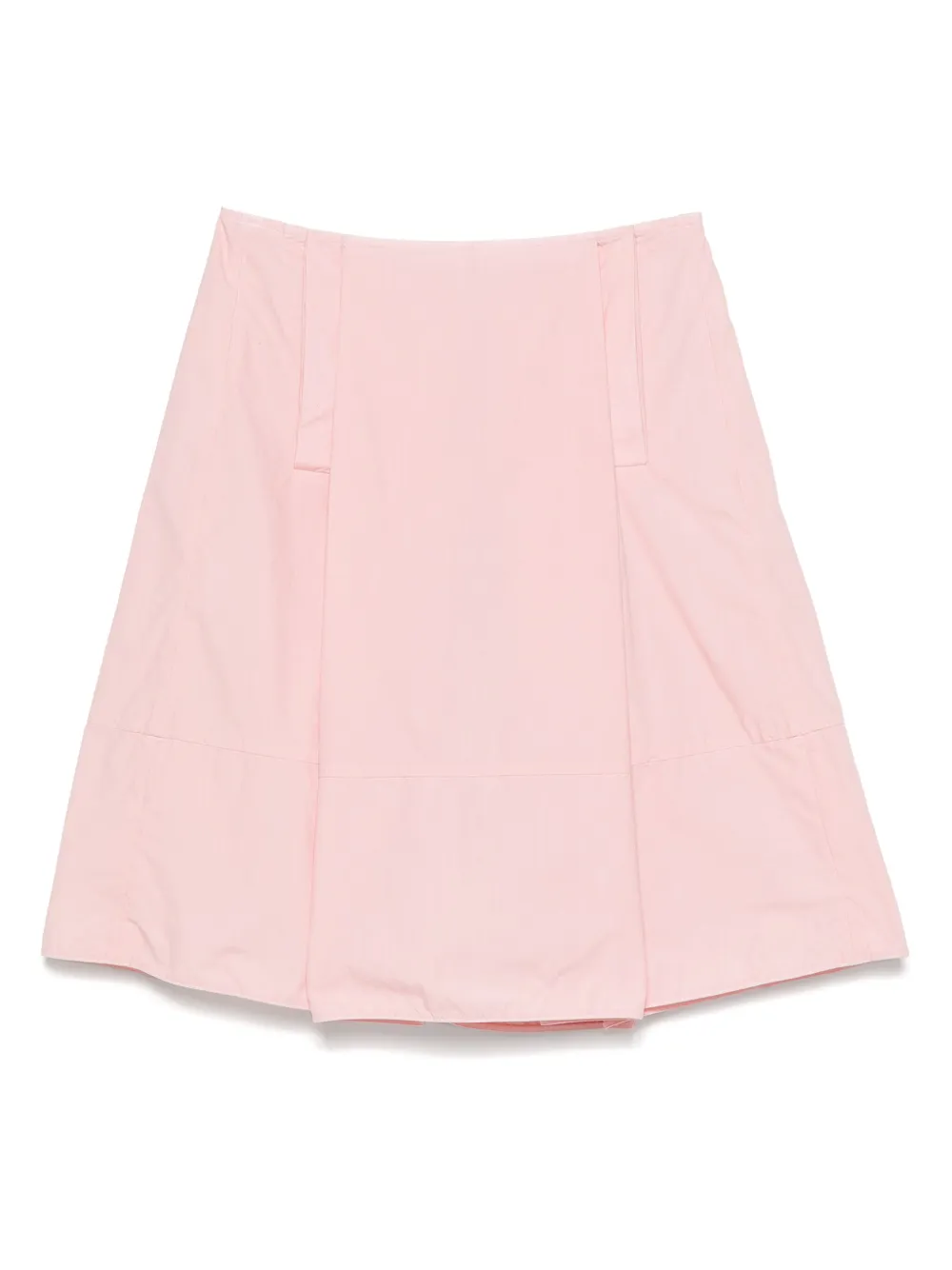 Marni Pre-Owned 2000s pleated cotton skirt | Pink | Image 1