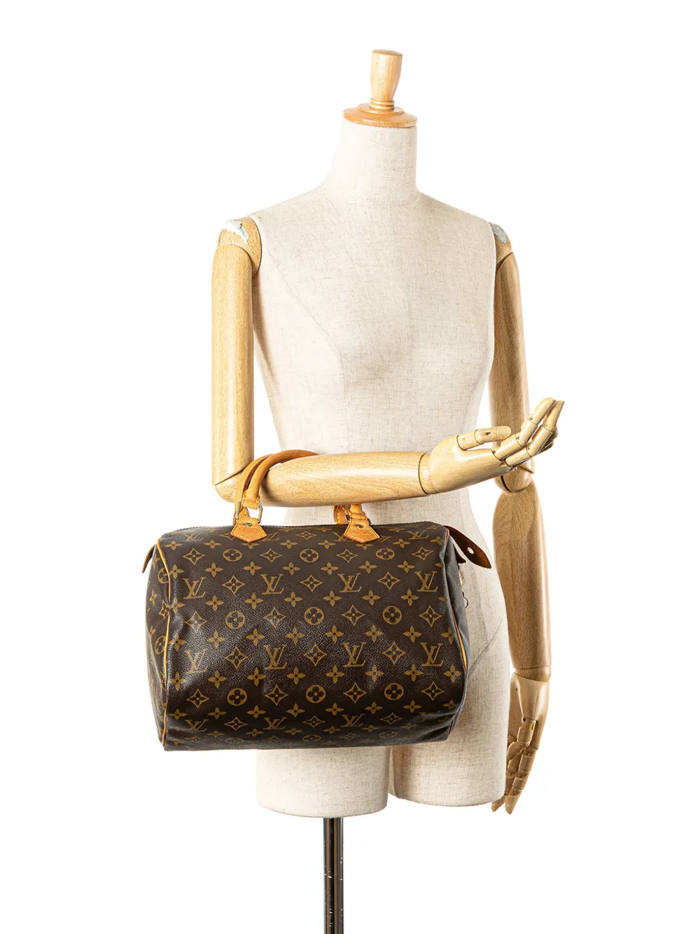 Louis Vuitton Pre-Owned 2003 Monogram Speedy 30 boston bag | Pre-owned | Image 2