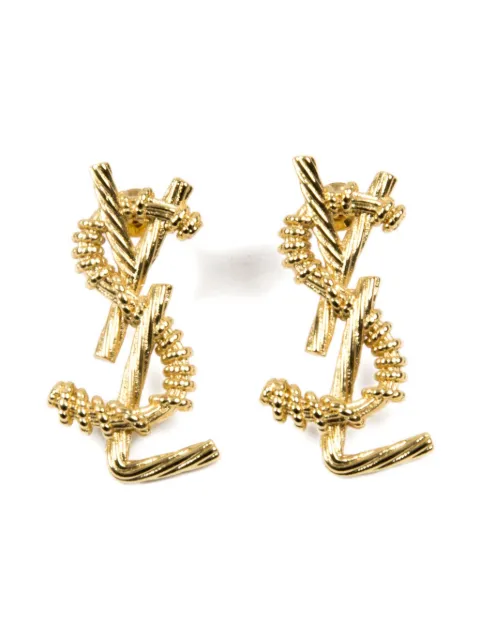 Saint Laurent Pre-Owned 2000s Cassandre earrings