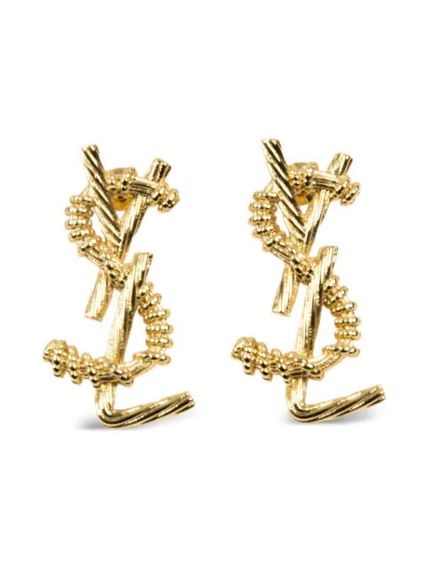 Saint Laurent Pre-Owned 2000s Cassandre earrings
