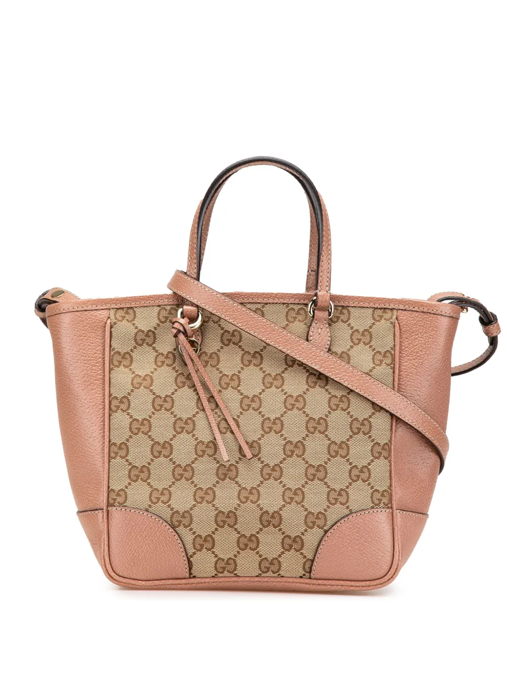 Gucci Pre-Owned 2016-2025 Small GG Canvas Bree satchel | Brown | Image 1