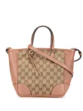 Gucci Pre-Owned 2016-2025 Small GG Canvas Bree satchel - Brown