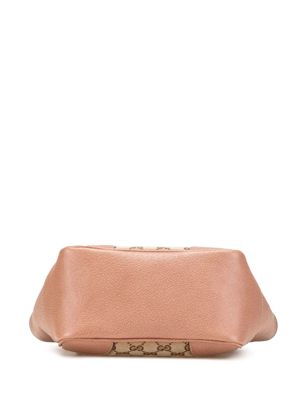 Pre-owned Gucci 2016-2025 Small Gg Canvas Bree Satchel In Brown
