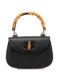 Gucci Pre-Owned 2000-2015 Calfskin Bamboo Night satchel - Black