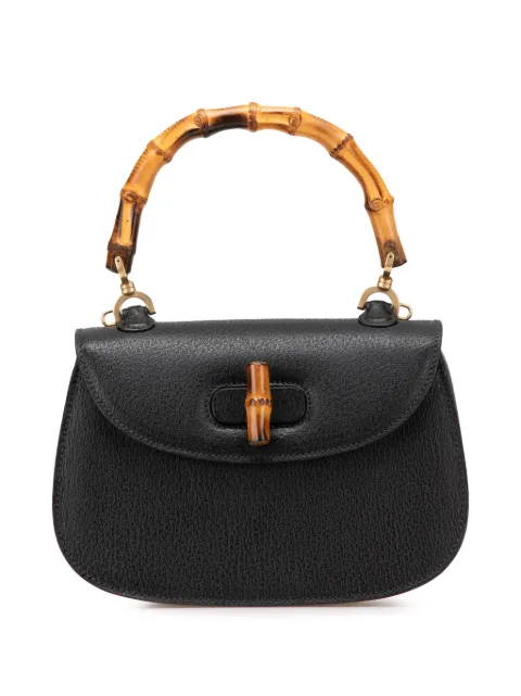Gucci Pre-Owned 2000-2015 Calfskin Bamboo Night satchel
