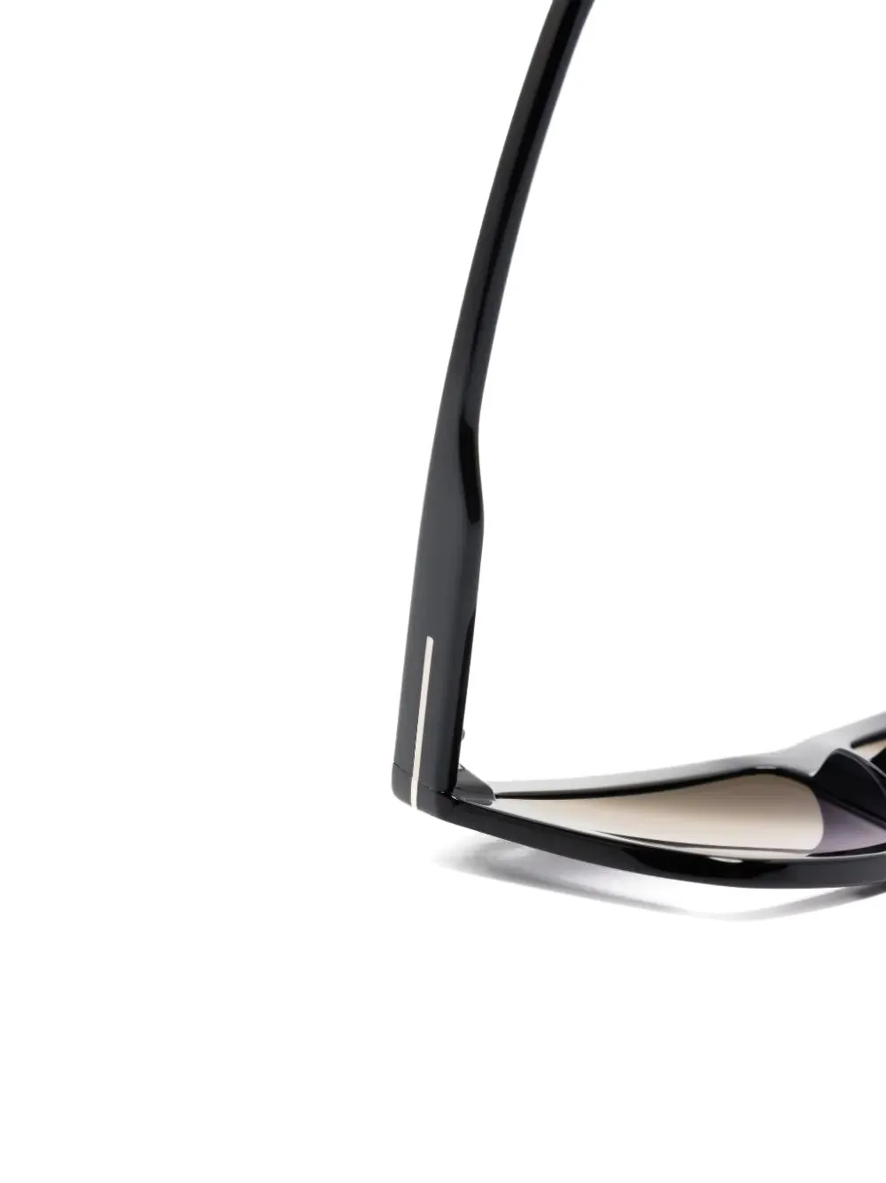 TOM FORD Eyewear Zonnebril met geometrisch montuur Zwart