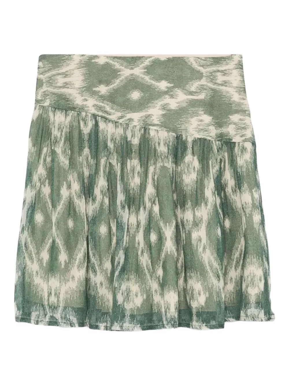 Ba&Sh graphic-print gathered skirt | A-Line Skirts | Image 2