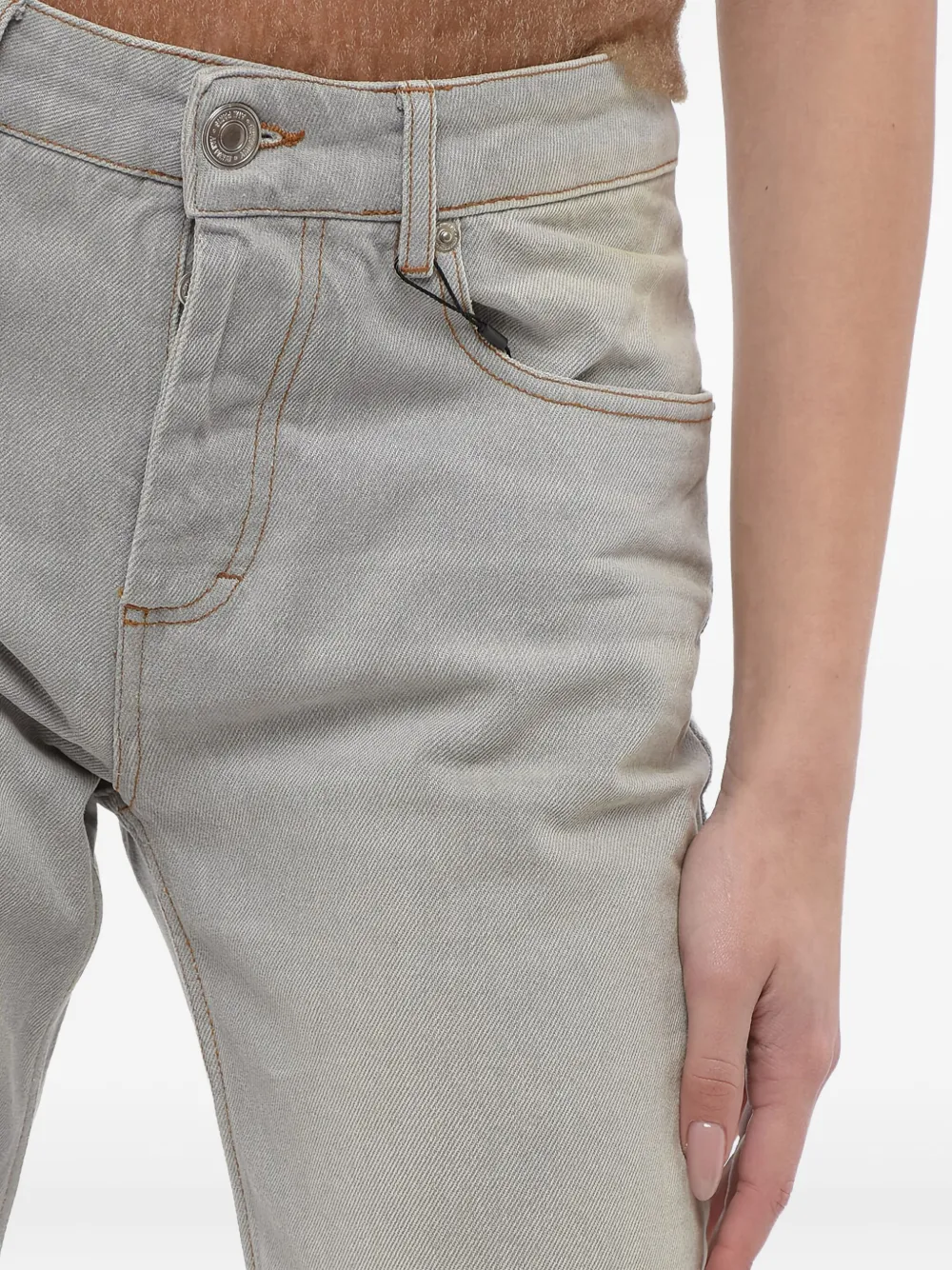 AMI Paris High waist jeans Blauw