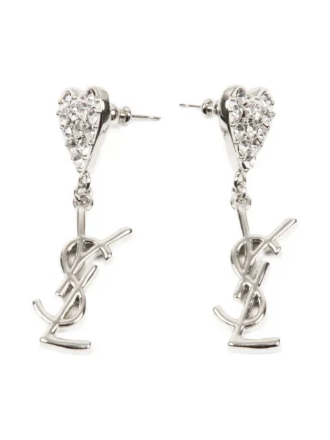 Saint Laurent Pre-Owned 2000s Cassandre-pendant earrings