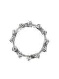AllSaints stud-embellished ring - Silver