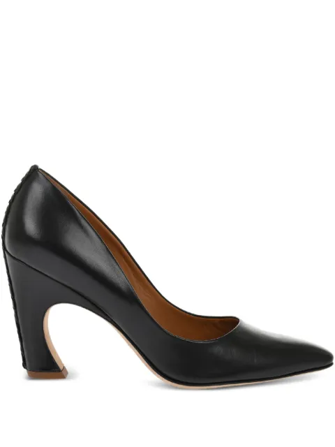 Chloé 95mm pointed-toe leather pumps