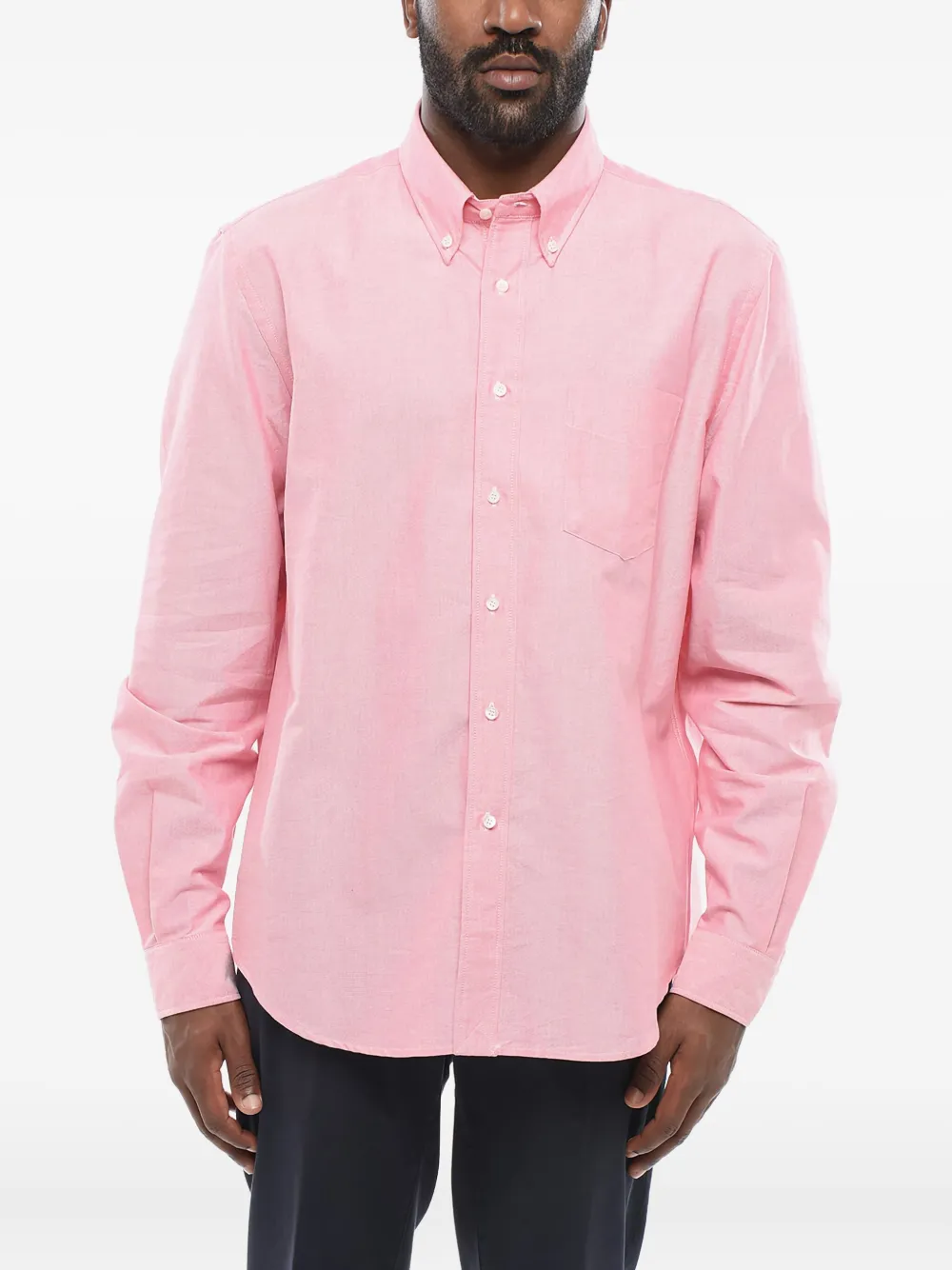 ASPESI New Magra cotton shirt Roze