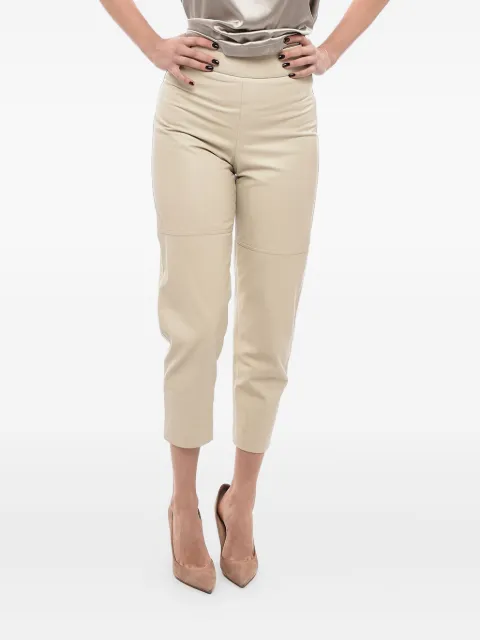 Brunello Cucinelli pantalones con cierre lateral