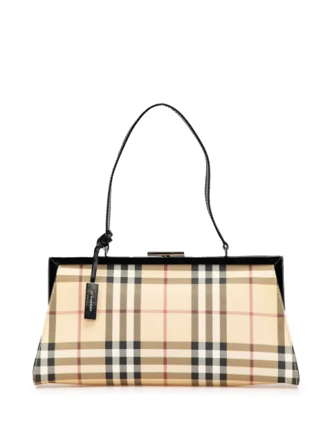 Burberry Pre-Owned 2000-2017 House Check Canvas Frame handbag