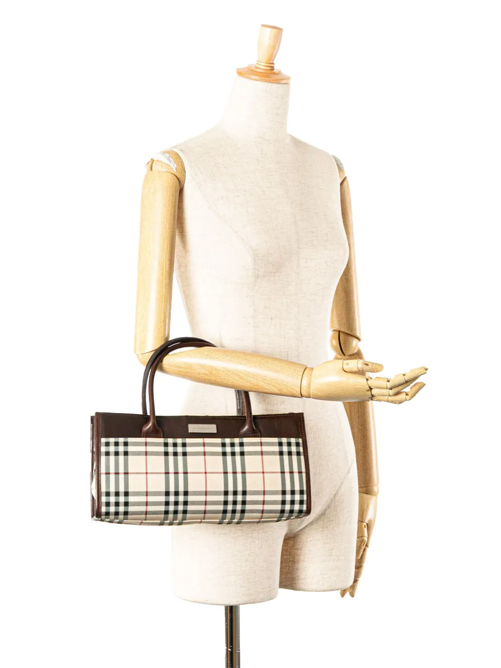 Burberry Pre-Owned 2000-2017 House Check Canvas handbag | Pre-Owned | Image 2