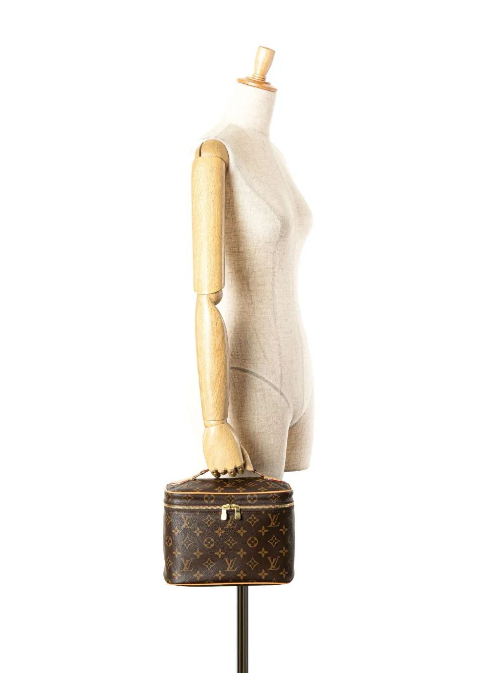 Louis Vuitton Pre-Owned 2020 Monogram Nice BB Case vanity bag | Estilos de archivo | Image 2