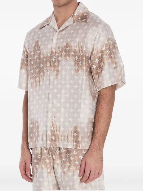 AMIRI camisa bowling con monograma MA