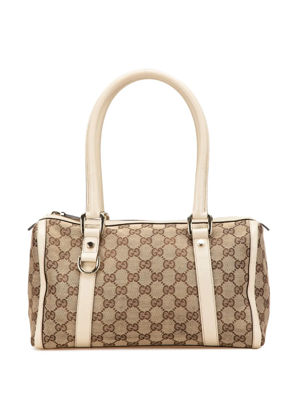 Gucci Pre-Owned 2000-2015 GG Canvas Abbey D Ring boston bag | Brown | Image 1