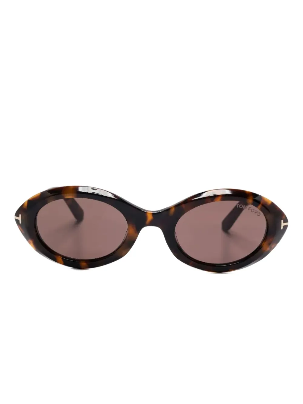 TOM FORD Eyewear Carmen oval-frame sunglasses Bruin