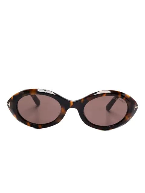 TOM FORD Eyewear Óculos de sol oval Carmen