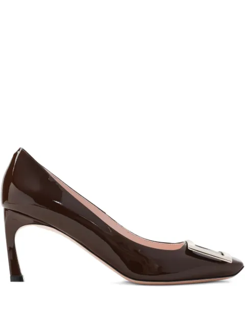 Roger Vivier Scarpin com detalhe de fivela e salto70mm