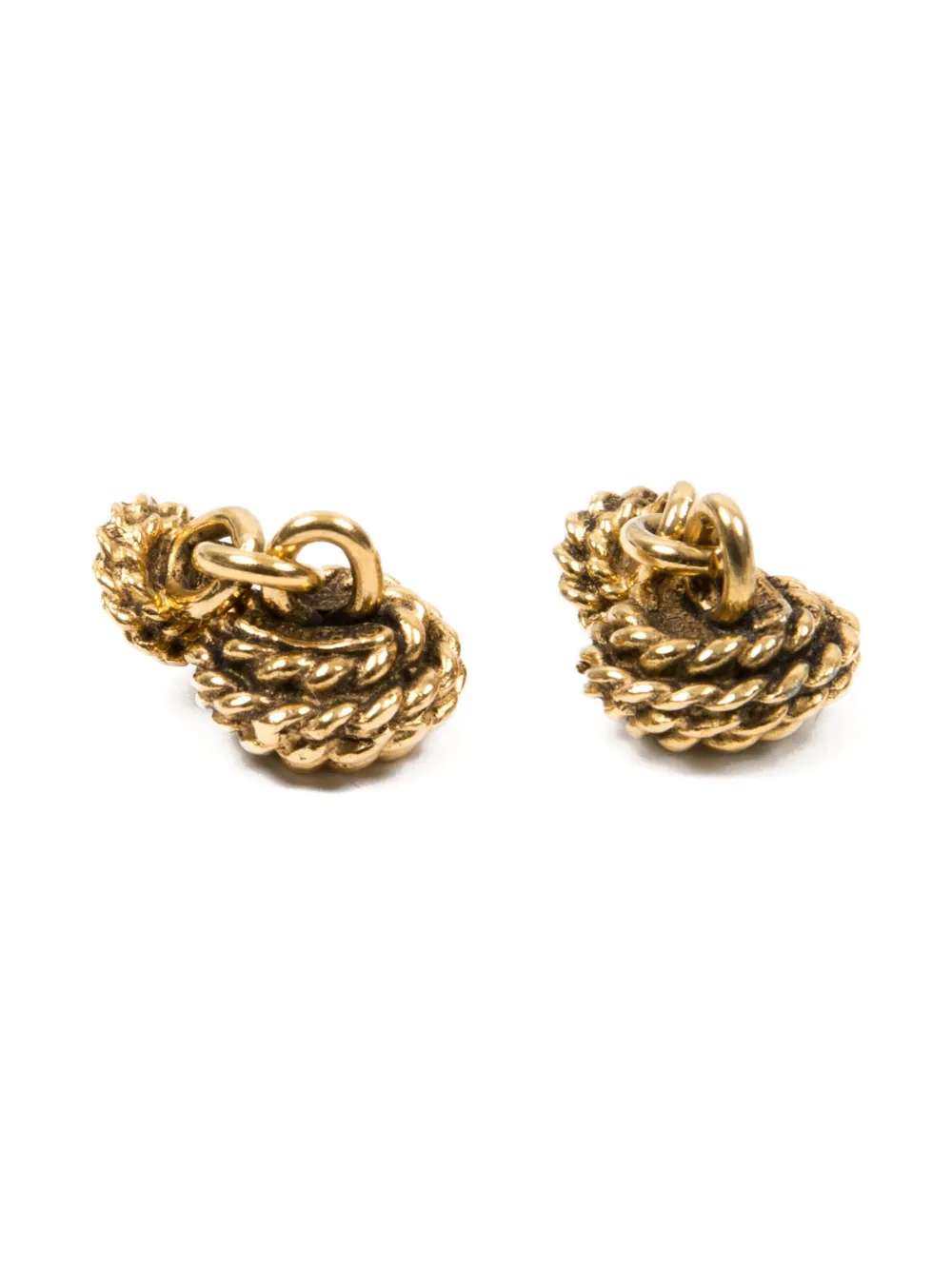 CHANEL Pre-Owned 1980s crystal-embellished cufflinks | Pre-Owned | Image 2